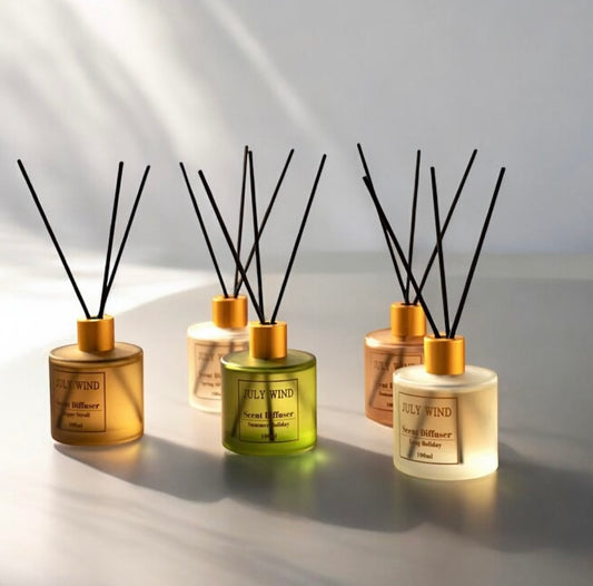 Premium Reed Diffuser – 5 Unique Fragrances for Relaxation and Mood Enhancement